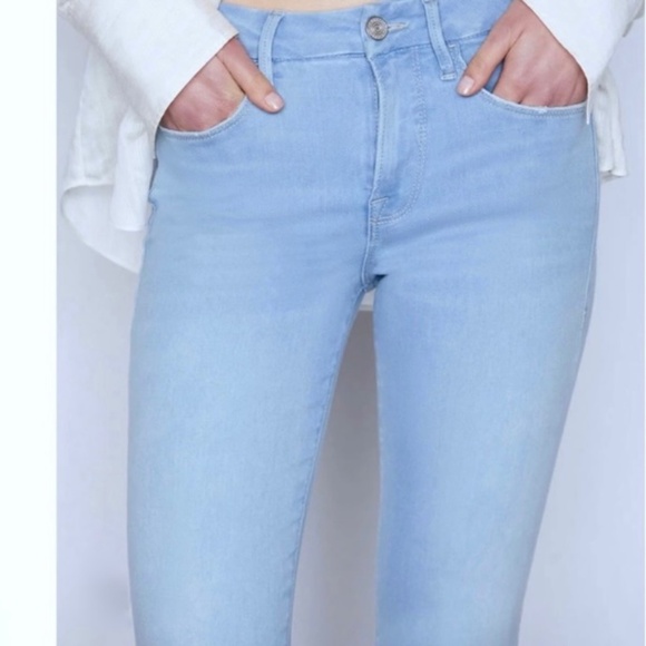 Frame Denim Le Crop Mini Boot Jeans in Davenport Size 30 - Picture 5 of 12